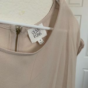 Business Casual Oatmeal Blouse